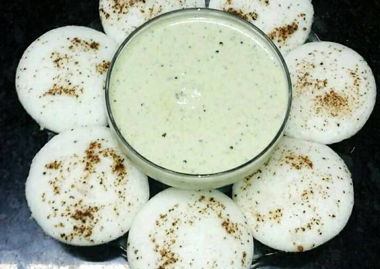 How to Make Favorite #chutney &amp; dip#Coconut chutney with idli