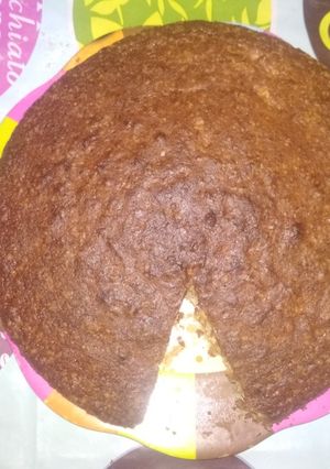 Una foto de Torta de avena y banana