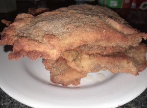Una foto de Milanesa de cuadrada