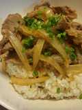 ข้าวหน้าเนื้อ