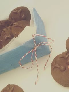 Rénszarvas csokis keksz recept fotója