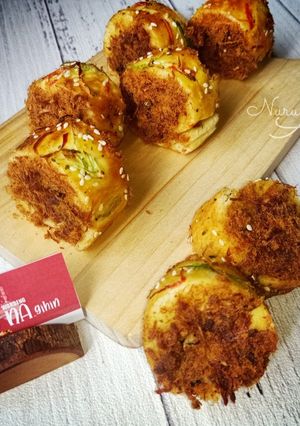 Foto resep Floss Roll Bread