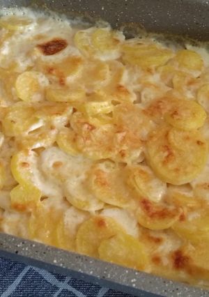 Tejszínes burgonya recept fotója