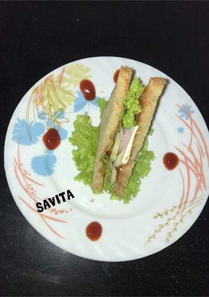 A picture of Brown Bread Sandwich.