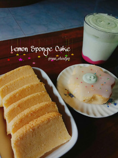 Foto resep 16. Lemon Sponge Cake 🍋