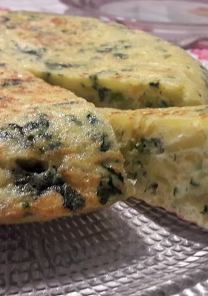 Foto principal de Tortilla española con kale