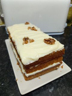 Una foto de Carrot cake