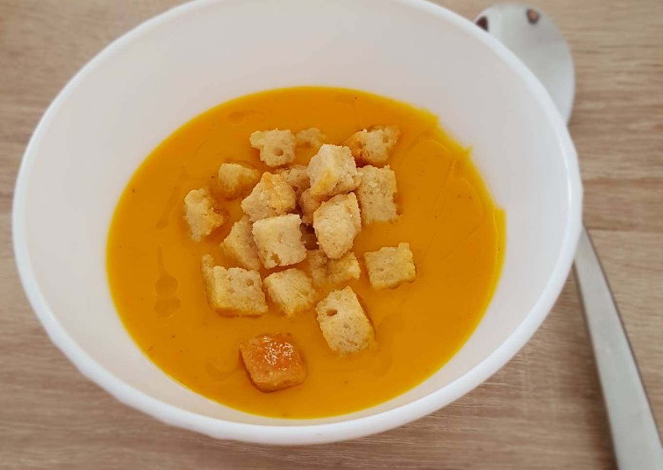 Sopa crema de Calabaza