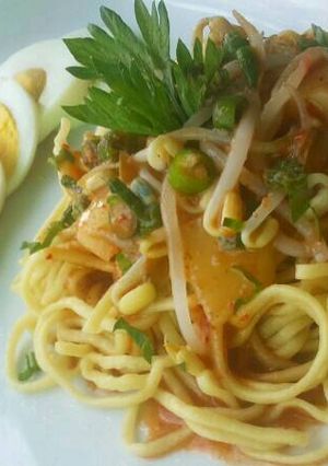 Foto resep Mie lendir khas kepri (kepulauan Riau)