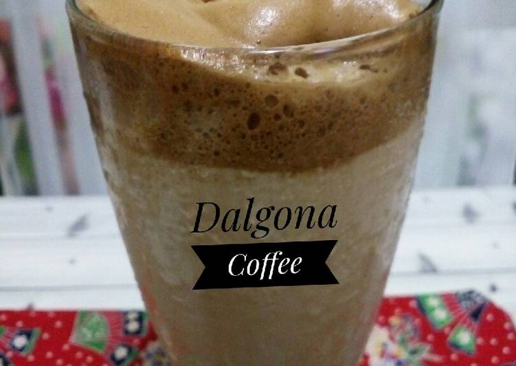 Rahasia Menghidangkan 299.Dalgona Coffee (dgn es kopi) Anti Gagal!