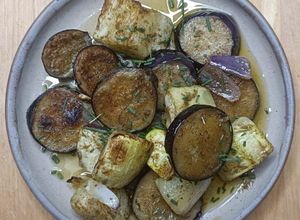Une photo de 🍆 Légumes grillés au Zaatar