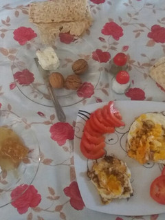 عکسی از دستور صبحانه مقوی
