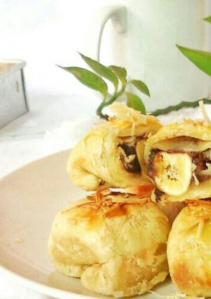 Foto resep Pisang bolen no korsvet #pr_olahancoklat