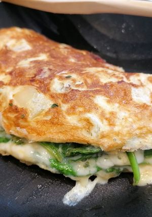 Omlett felturbózva 🥚 recept fotója
