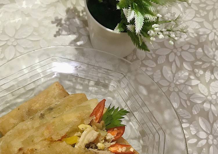 Langkah Mudah untuk Membuat Lumpia Sayur dan Ayam, Menggugah Selera