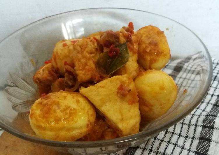 Balado Telur Tahu