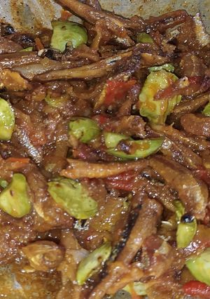 Foto resep Sambel teri pete