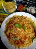 Spicy Maggi Bhel
