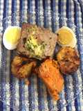 Carne al horno relleno