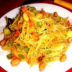 A picture of Vermicelli Upma.