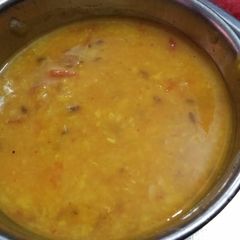 A picture of Yellow Dal.