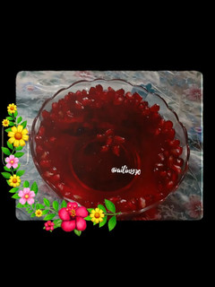 عکسی از دستور ژله شب یلدا