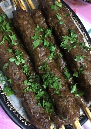 صورة لوصفة كفته لحمة 🍡🥩