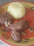 Carne al jugo con champiñones