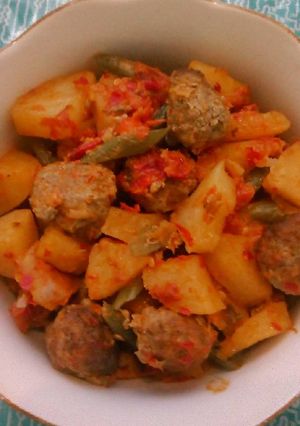 Foto resep Sambal goreng Kentang Kreni Daging