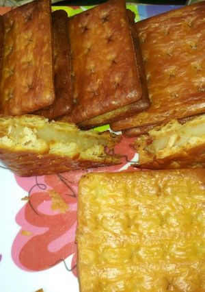 Foto resep Gabin fla susu (eggless)