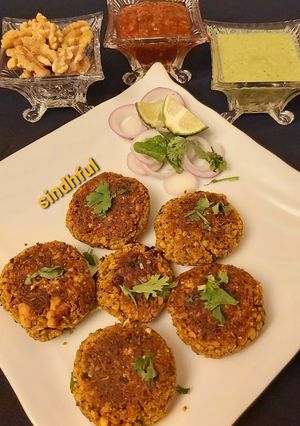 A picture of Walnuts Paneer Kebabs.