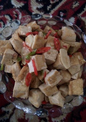 Foto resep Oseng tahu pedas manis