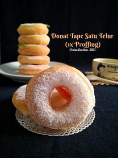 Foto resep Donat Tape Satu Telur (1x Proffing)