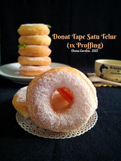 Foto resep Donat Tape Satu Telur (1x Proffing)