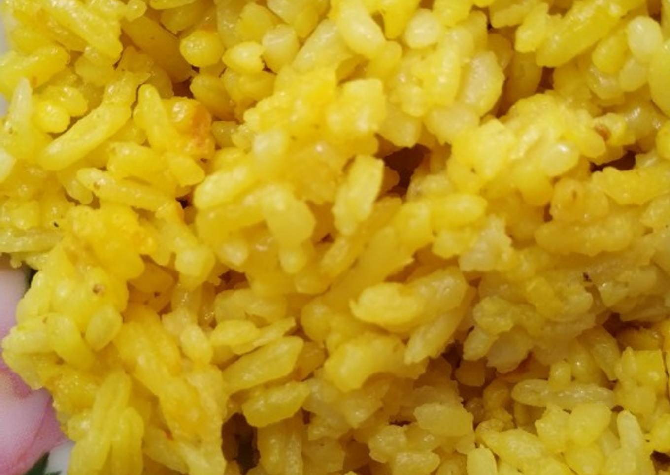 Nasi Kuning Rice Cooker Praktis