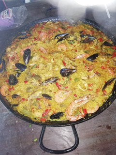 Una foto de Primer intento de arroz en la lumbre