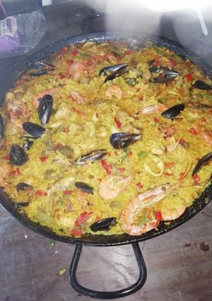 Una foto de Primer intento de arroz en la lumbre