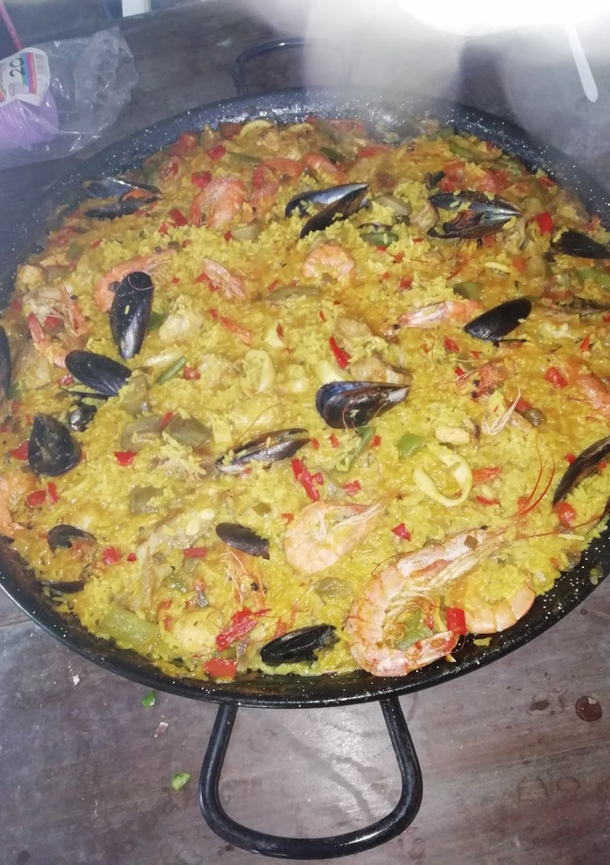 Una foto de Primer intento de arroz en la lumbre