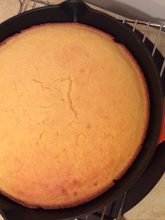A picture of Cast Iron Skillet Corn Bread.