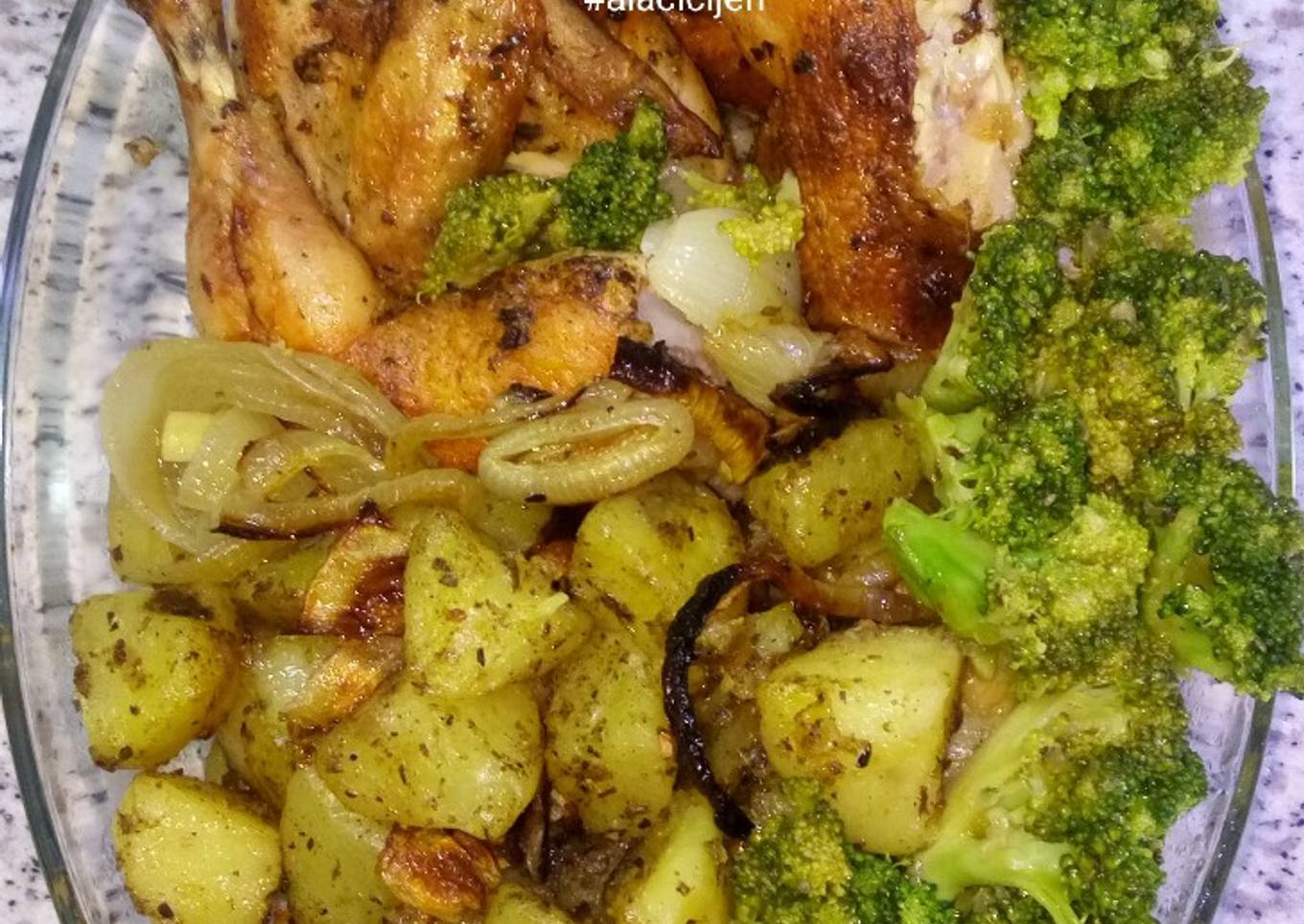 Roast Chicken Potato