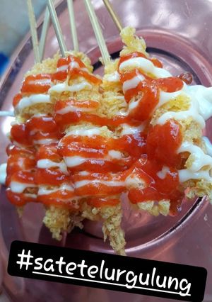 Foto resep Sate telur gulung