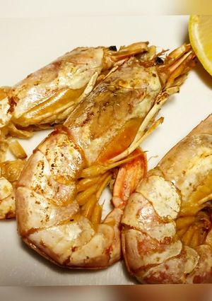 A picture of Gamberoni sulla griglia.