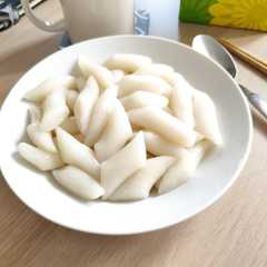 A picture of Homemade Korean Rice Cake.