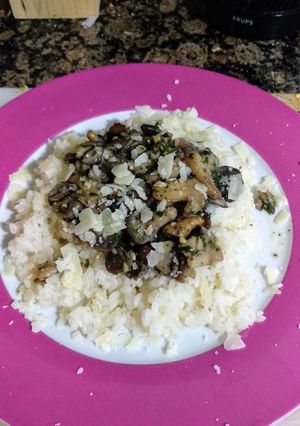 Foto principal de Risotto de Setas Deconstruido