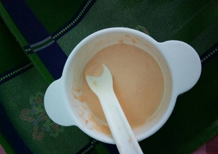 Bubur apel-wortel untuk baby