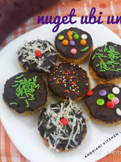 Foto resep Nuget ubi ungu