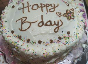 Una foto de Queque de cumpleaños