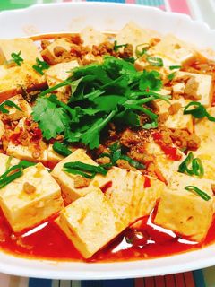 家常麻婆豆腐 的食譜成品照片