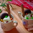 Es krim tumis vanilla lembut, praktis no mixer