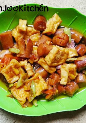 Foto resep Tumis kecap tahu sosis
